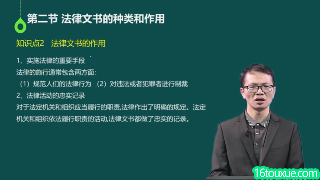 自考《法律文书写作》00262视频教程——一路偷学网(课程内容讲解)